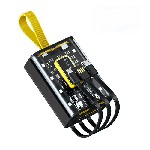 STARSHIP® Powerbank 9 en 1 de 20.000mAh - Carga hyper rápida y Linterna