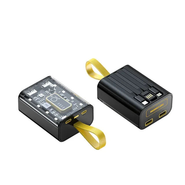 STARSHIP® Powerbank 9 en 1 de 20.000mAh - Carga hyper rápida y Linterna